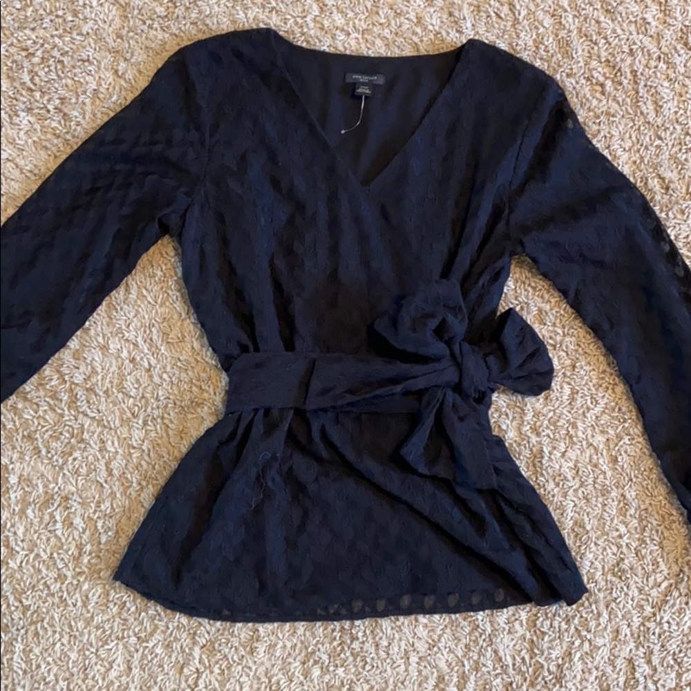 A black blouse